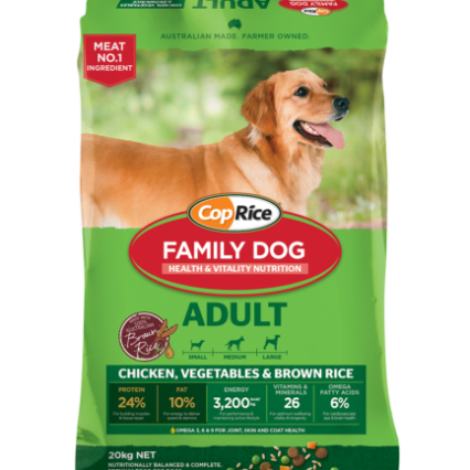 coprice family dog 20kg sharpes feed barn wellington