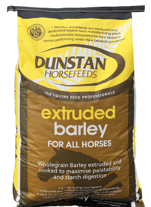 dustan extruded barley 20kg sharpes feed barn wellington