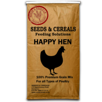 seeds and cereals happy hen 20kg sharpes feed barn wellington