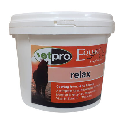 vetpro relax 1kg sharpes feed barn wellington